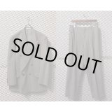 画像: GIVENCHY - 6B Striped Double Tailored Setup