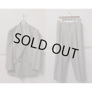 画像: GIVENCHY - 6B Striped Double Tailored Setup