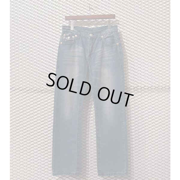 画像2: TRUE RELIGION - Thick Stitch Denim Pants (2)