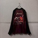 画像: HOUSTON - Japanese Embroidery Open Collar L/S Shirt