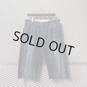 画像: MARITHE FRANCOIS GIRBAUD - 00's Graphic Denim Shorts