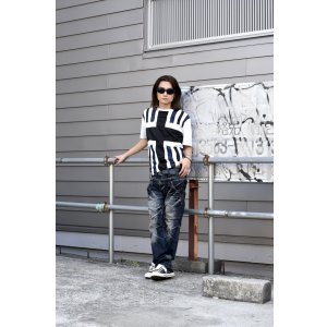 画像: RED EAR - Switching Union Jack Tee