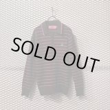 画像: THEE HYSTERIC XXX - Border Knit Polo Shirt