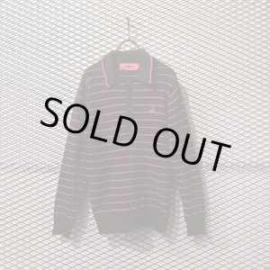 画像: THEE HYSTERIC XXX - Border Knit Polo Shirt