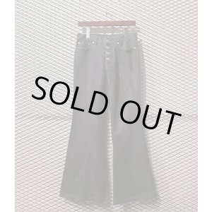 画像: TORNADO MART - Striped Flare Denim Pants