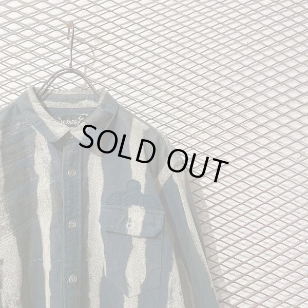 画像4: NEXUS VII - 00's Striped L/S Shirt (4)