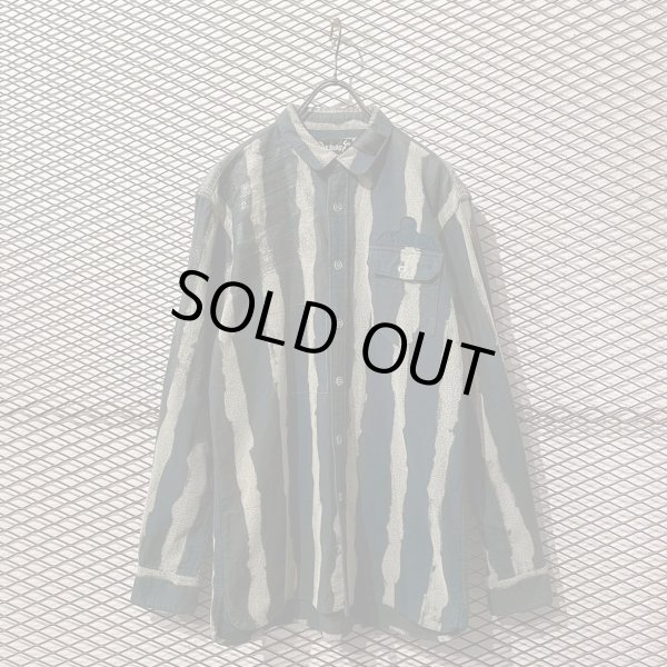 画像1: NEXUS VII - 00's Striped L/S Shirt (1)