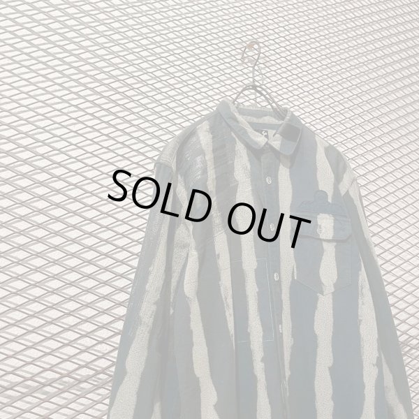 画像2: NEXUS VII - 00's Striped L/S Shirt (2)