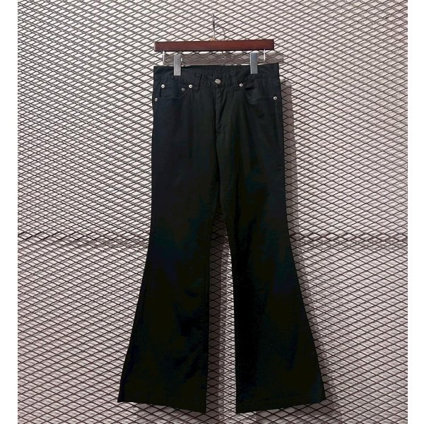 画像1: TORNADO MART - Flare Denim Pants (1)