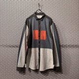 画像: HENRIK VIBSKOV - Multicolor Switching Shirt