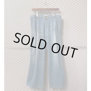 画像: DISCOVERD - Dotted Flared Denim Pants