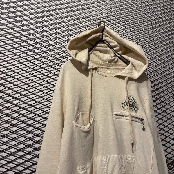 画像2: DIESEL - Add-on Pullover Hoodie (2)