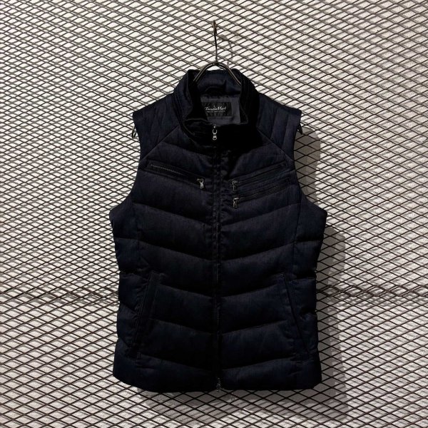 画像1: TORNADO MART - Zip-up Down Vest (1)