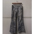 画像1: TORNADO MART - Bleached Check Flared Pants (1)