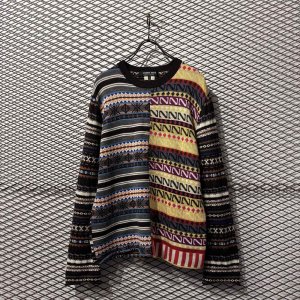 画像: COMME des GARCONS HOMME DEUX - Multi Pattern Switching Knit