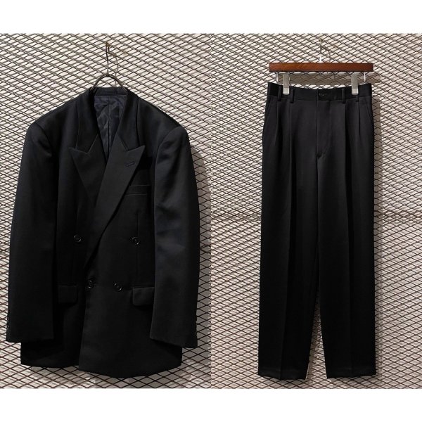 画像1: MEN's FLANDRE - 4B Double Tailored Setup (1)
