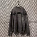 画像: VERSACE - Bleached Mock Neck Knit