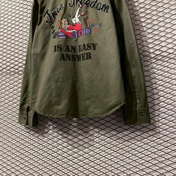 画像3: semantic design - Embroidery Military Jacket (3)