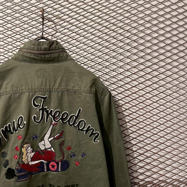 画像4: semantic design - Embroidery Military Jacket (4)