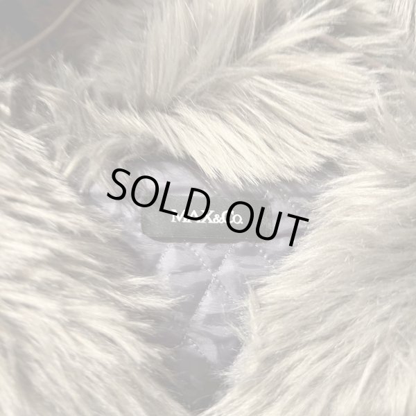 画像5: MAX & Co. - Fur Switching Zip-up Hoodie (5)