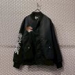 画像1: KANSAI YAMAMOTO - Ska Embroidery MA-1 Flight Jacket (1)