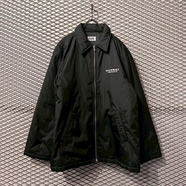 画像2: KANSAI IMPACT - 90's Souvenir Embroidery Bomber Jacket (2)