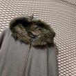 画像2: MAX & Co. - Fur Switching Zip-up Hoodie (2)