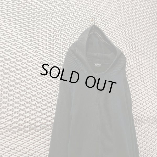 画像2: EMPORIO ARMANI - Over Zip-up Knit Hoodie (2)