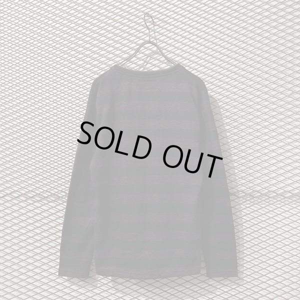 画像6: semantic design - Border V-neck Knit (6)