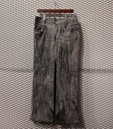 画像: semantic design - Bleached Flared Denim Pants