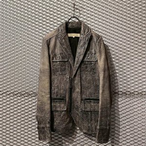 画像: GalaabenD - Cowhide Leather Jacket