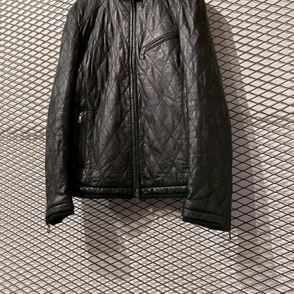 画像3: 5351 POUR LES HOMME - Sheep Leather Quilted Jacket (3)