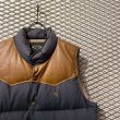 画像4: HYSTERIC GLAMOUR - 00's Leather Switching Down Vest (4)