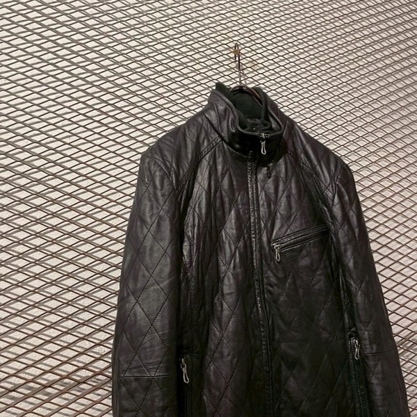 画像2: 5351 POUR LES HOMME - Sheep Leather Quilted Jacket (2)