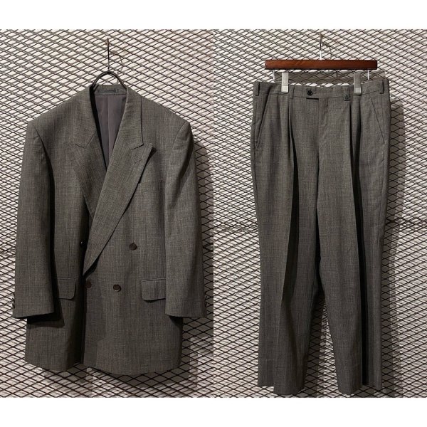 画像1: LANVIN - 4B Double Tailored Setup (1)