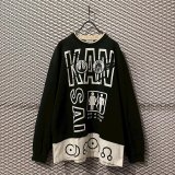 画像: KANSAI MAN - 90's Switching Printed Sweat
