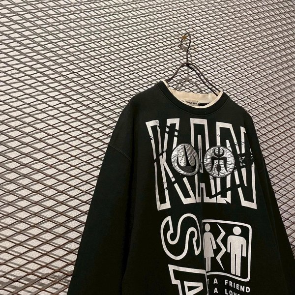 画像2: KANSAI MAN - 90's Switching Printed Sweat (2)