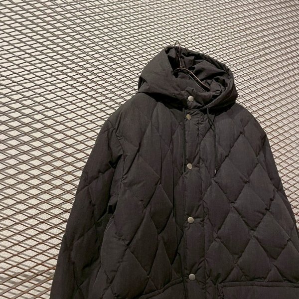 画像2: HECTIC - Diamond Quilted Hooded Jacket (2)