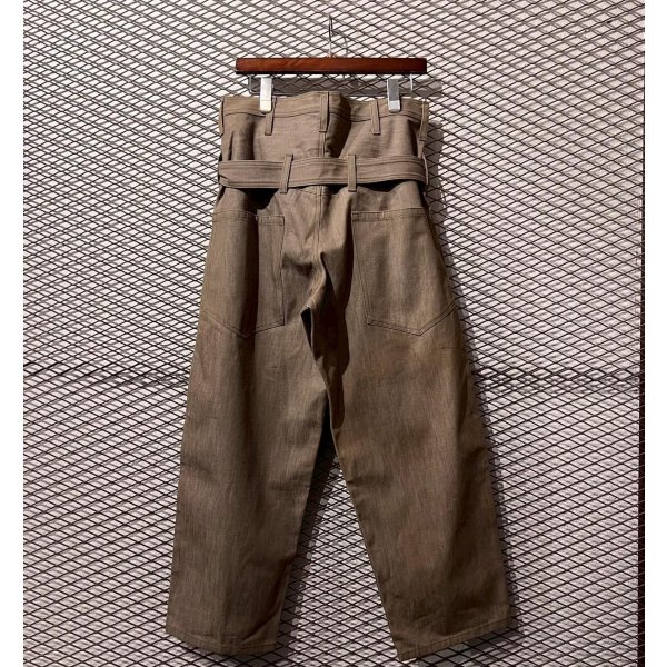 画像6: MILK BOY - 00's Highwaist Hakama Pants (6)