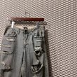 画像4: D&G - 00's Hard Crush Denim Pants (4)