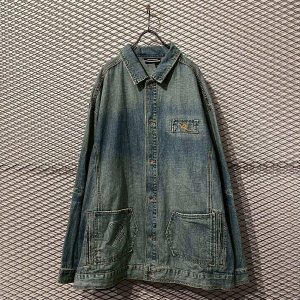 画像: ROCAWEAR - Bleached Over Denim Jacket