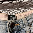 画像5: D&G - 00's Hard Crush Denim Pants (5)