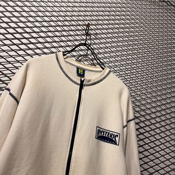 画像2: HYSTERIC GLAMOUR - 90's Sweat Zip-up Jacket (2)