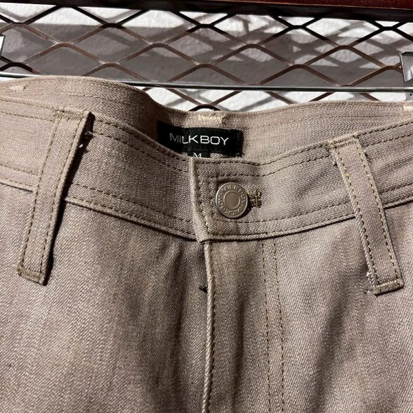 画像5: MILK BOY - 00's Highwaist Hakama Pants (5)