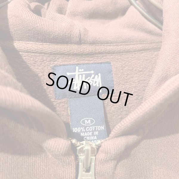 画像5: STUSSY - 90's Zip-up Hoodie (5)