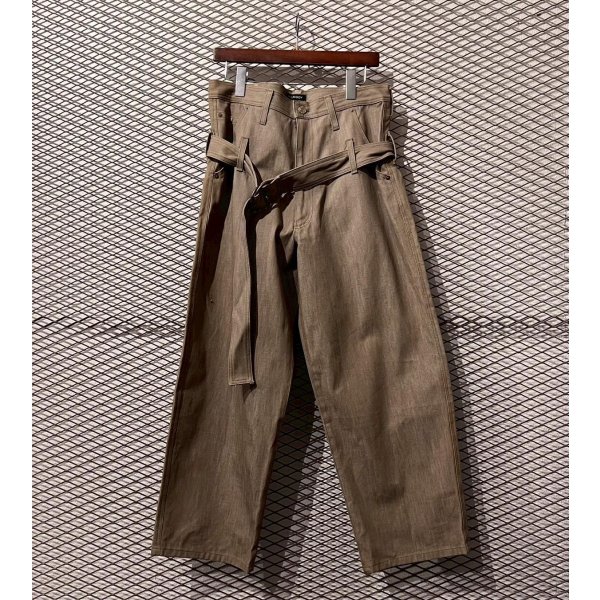 画像1: MILK BOY - 00's Highwaist Hakama Pants (1)