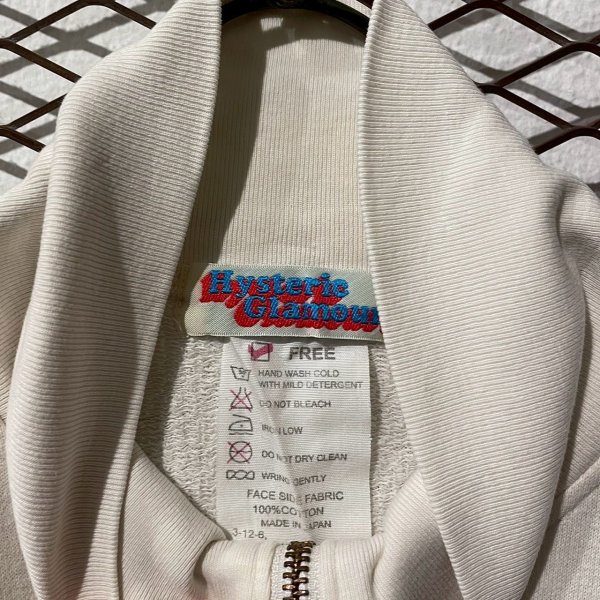 画像5: HYSTERIC GLAMOUR - 90's Sweat Zip-up Jacket (5)