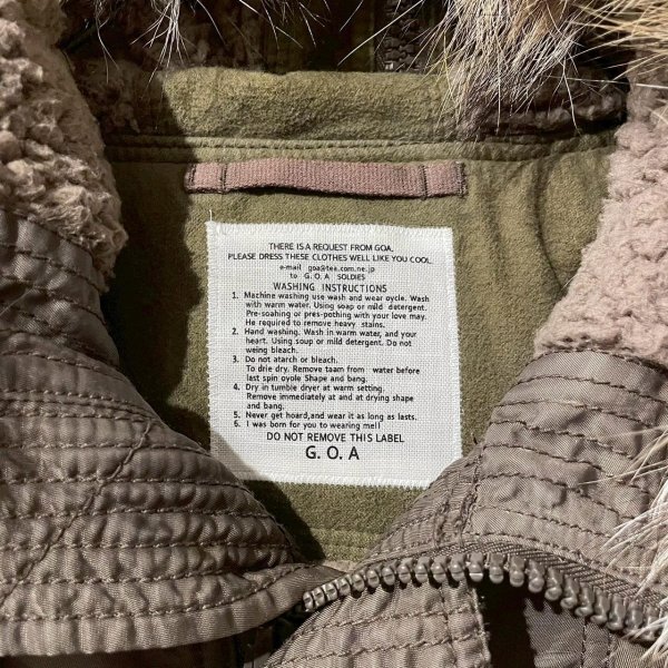 画像5: goa - N-3B Flight Jacket (5)