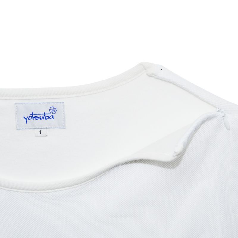 画像: yostuba - Short sleeve mesh tops [White]