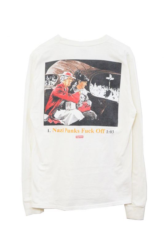 Supreme - White Dead Kennedys プリントロングスリーブTシャツ - dude